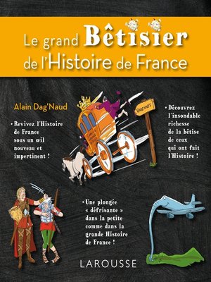 cover image of Le grand bêtisier de l'Histoire de France